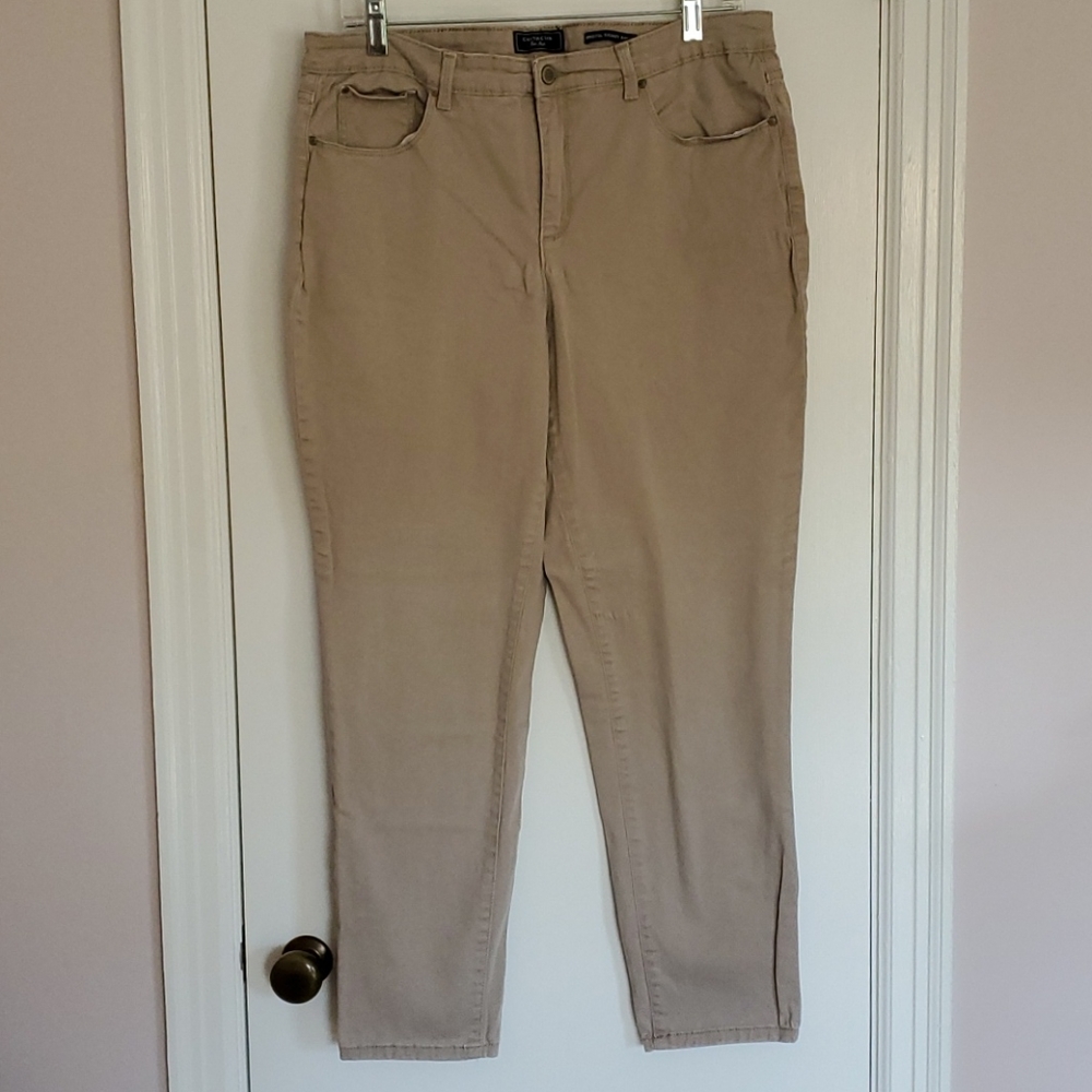 Women's Charter Club Bristol Skinny Ankle Jeans